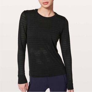 Lululemon Breeze By Black Long Sleeve